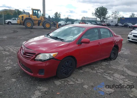2013 Toyota Corolla Le from USA, damaged, VIN 2T1BU4EE3DC074257